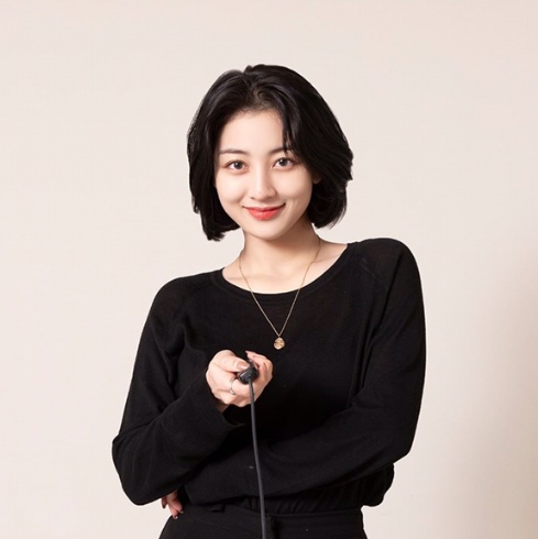 [유머] 지효 단발 스타일링 -  와이드섬