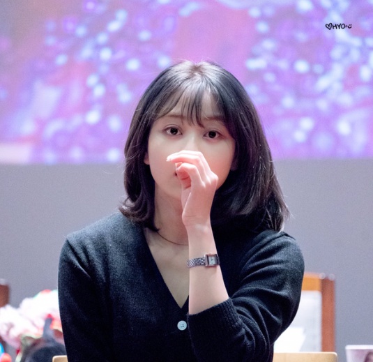 [유머] 지효 단발 스타일링 -  와이드섬