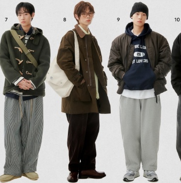 [유머] 한국 남자들 사이에서 유행하는 룩 -  와이드섬