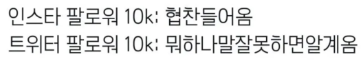 [유머] 인스타 트위터 감성 비교짤 -  와이드섬