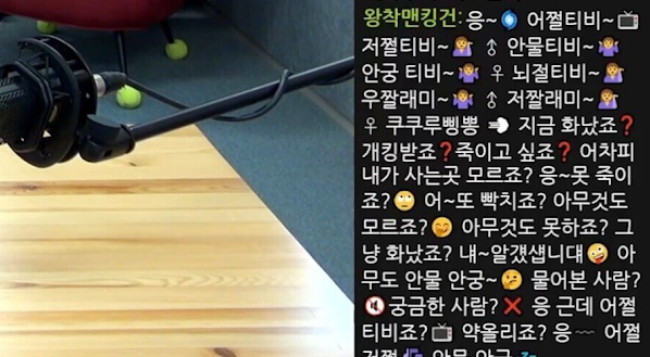 [유머] 침착맨 킹받게 하는 쉽고 빠른 방법 -  와이드섬