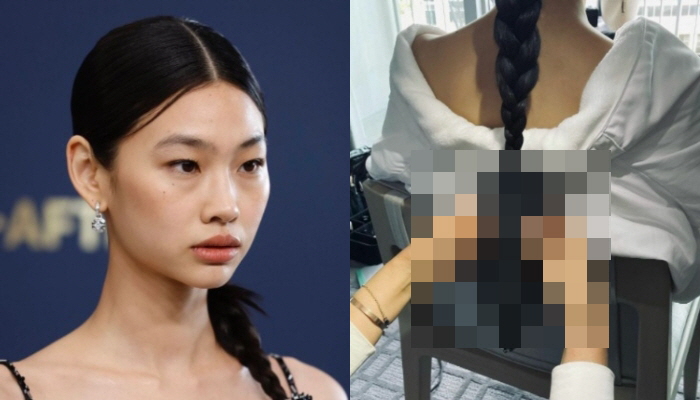 [유머] 정호연 헤어스타일이 난리난 이유 -  와이드섬