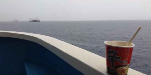 [유머] 원양어선에서 끼니를 해결하는 방법 -  와이드섬