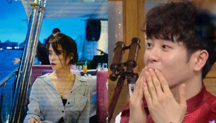 [유머] 피오가 찍어준 사진이 마음에 들었던 아이유 -  와이드섬