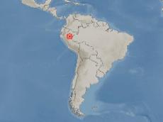 페루 라구나스 남동쪽 80km 지역서 규모 8.0 지진